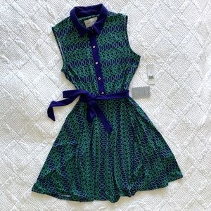 Donna Morgan Sleeveless A-Line Dress